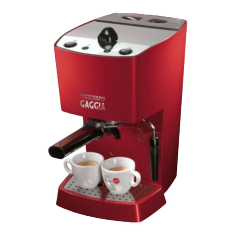 Gaggia Espresso Color RI9302/31 User manual