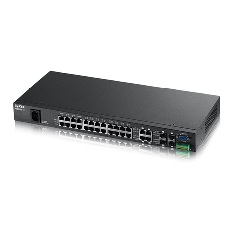 ZyXEL Communications MES3500-24F User manual
