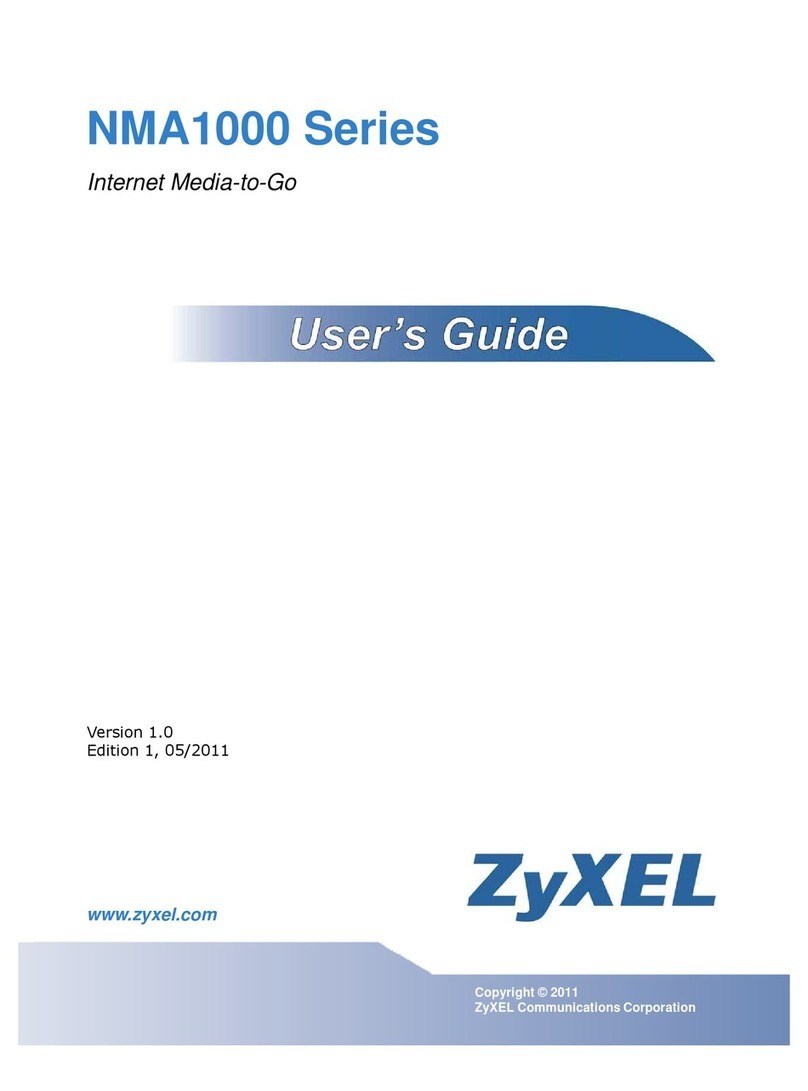 ZyXEL Communications NMA1115 user guide