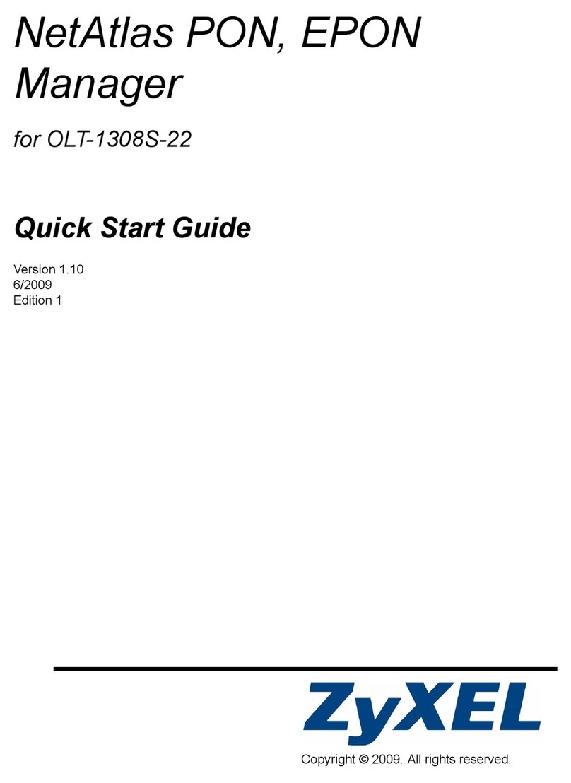ZyXEL Communications NetAtlas quick start guide