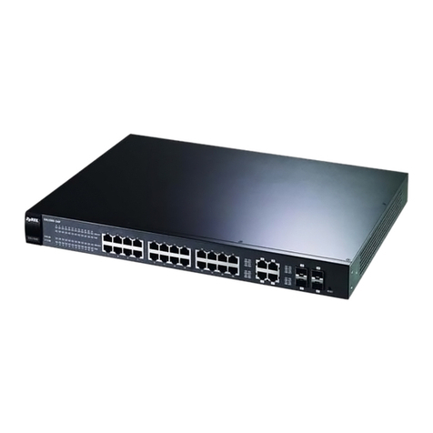 ZyXEL Communications GS1500-24P User manual ZyXEL Communications GS1500-24P User manual
