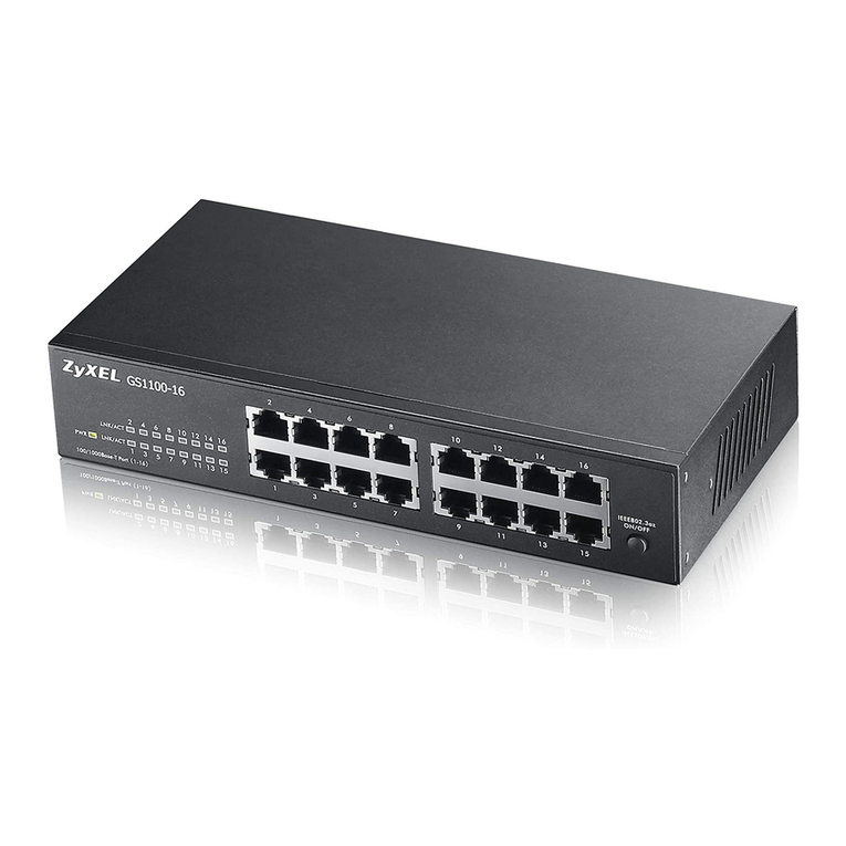 ZyXEL Communications GS1100-16 - EDITION 1 user guide
