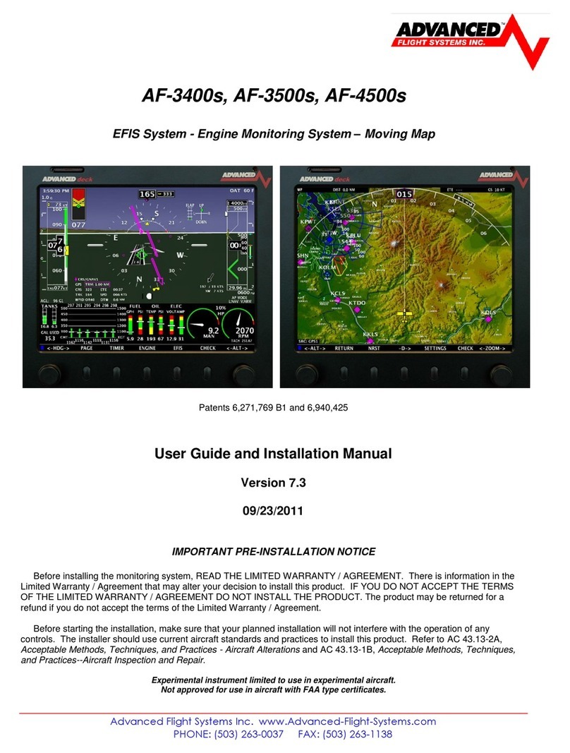 Advanced Elements AF-3500s User guide and installation manual