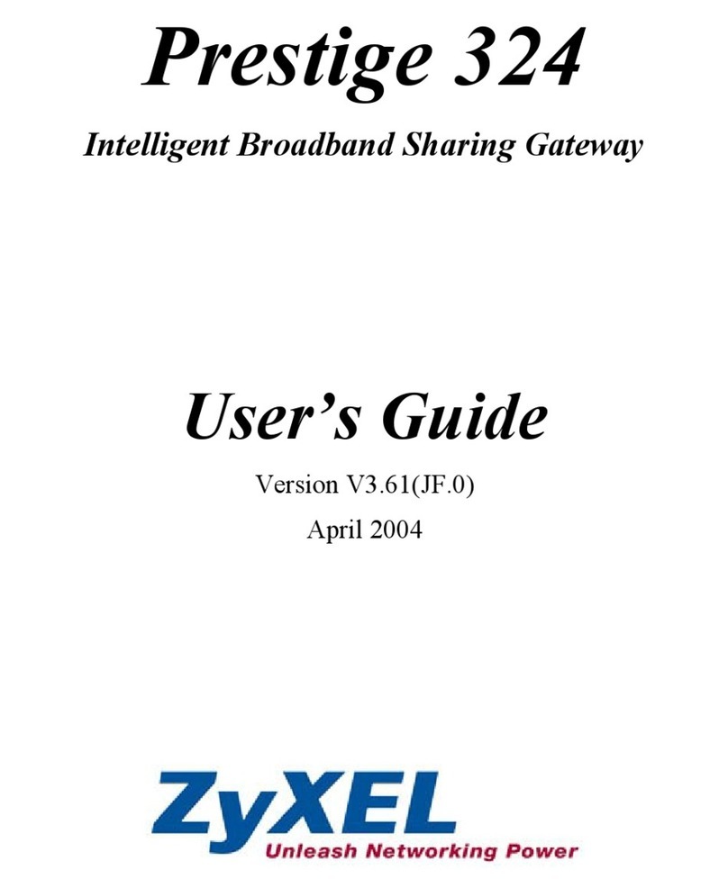 ZyXEL Communications P-324 user guide