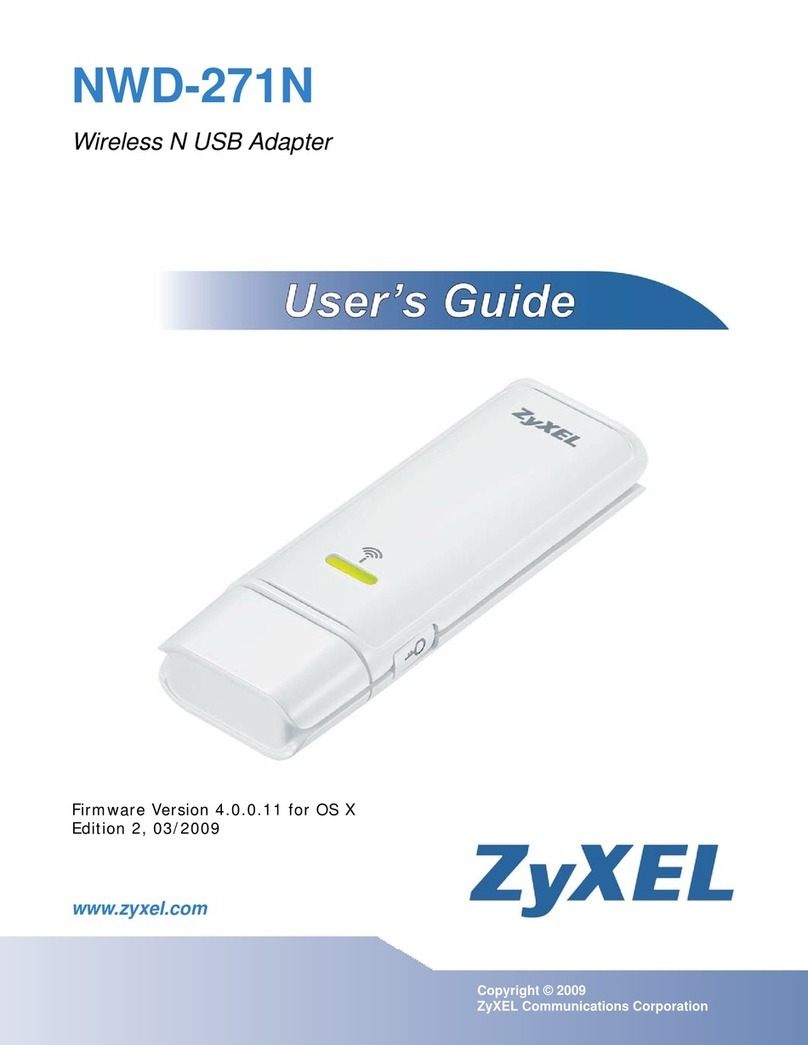 ZyXEL Communications NWD-271N - user guide