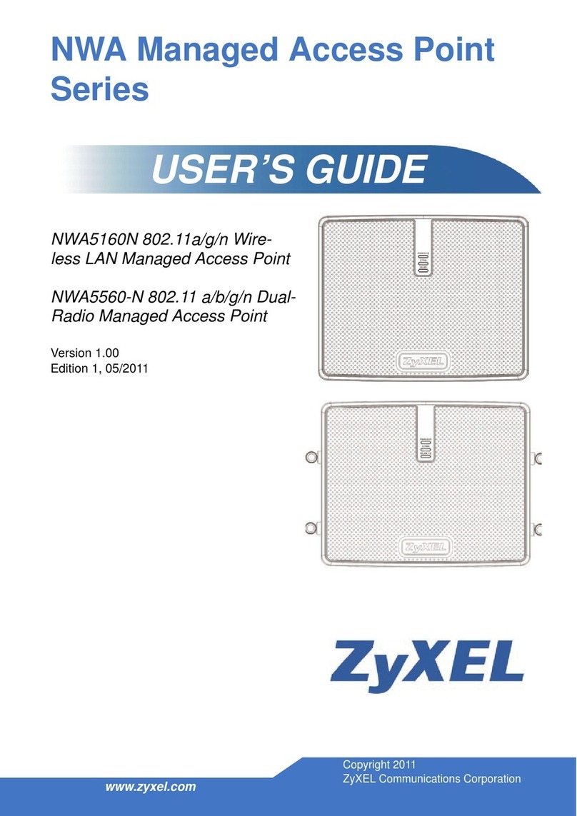 ZyXEL Communications NWA5560-N User manual