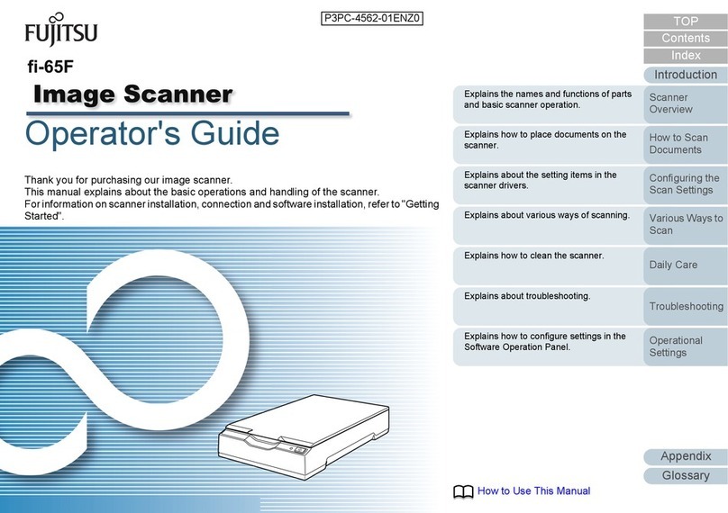 Fujitsu fi-65F Operator's guide