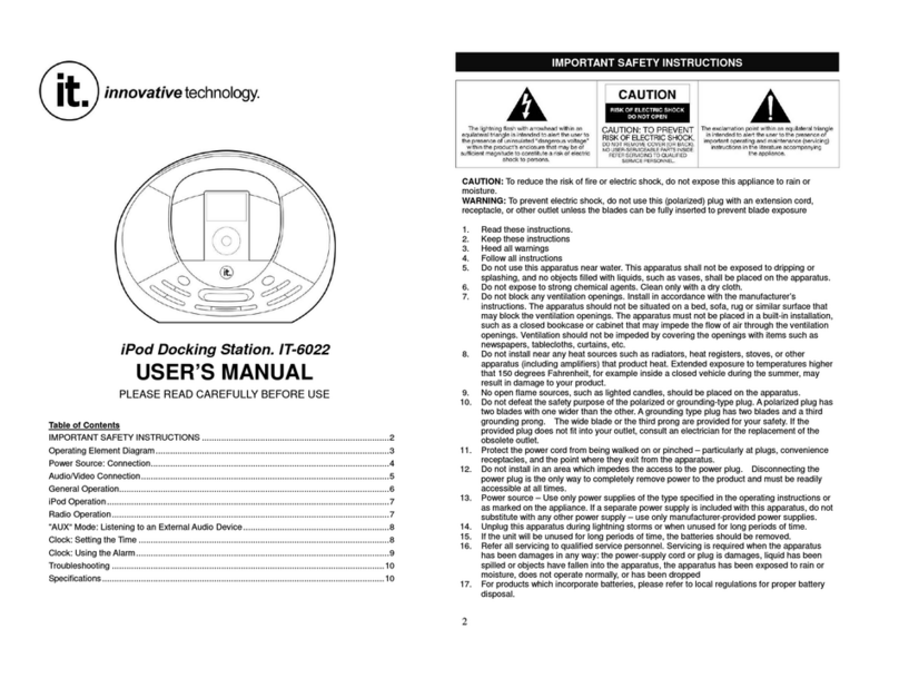 Innovative Technology IT-6022 User manual