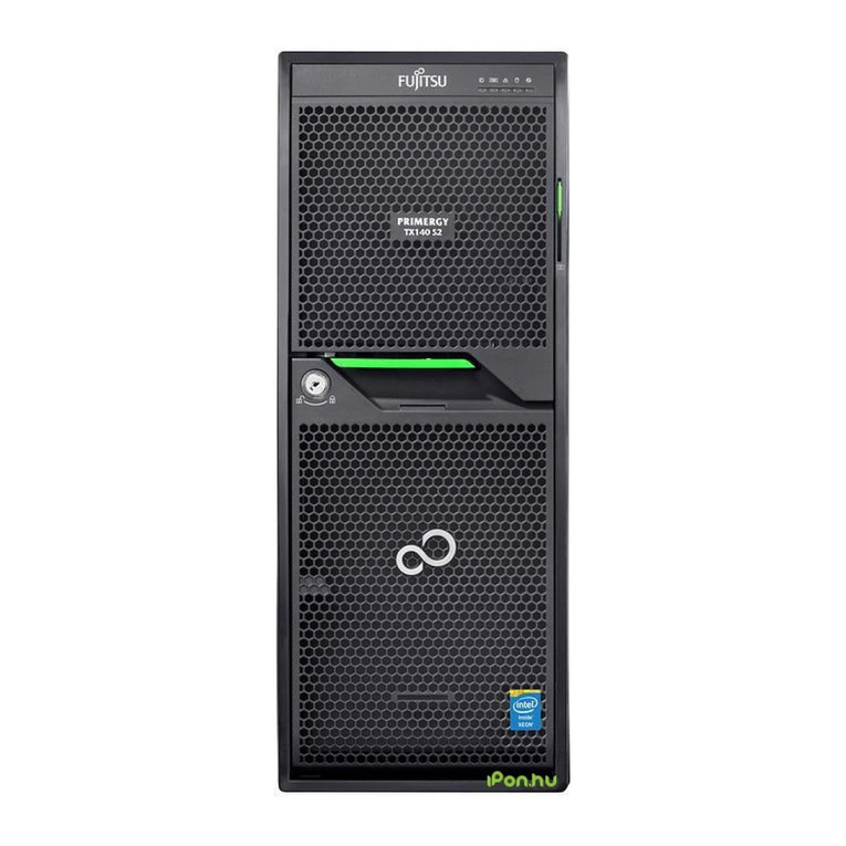 Fujitsu PRIMERGY TX140 S2 Upgrade and maintenance manual
