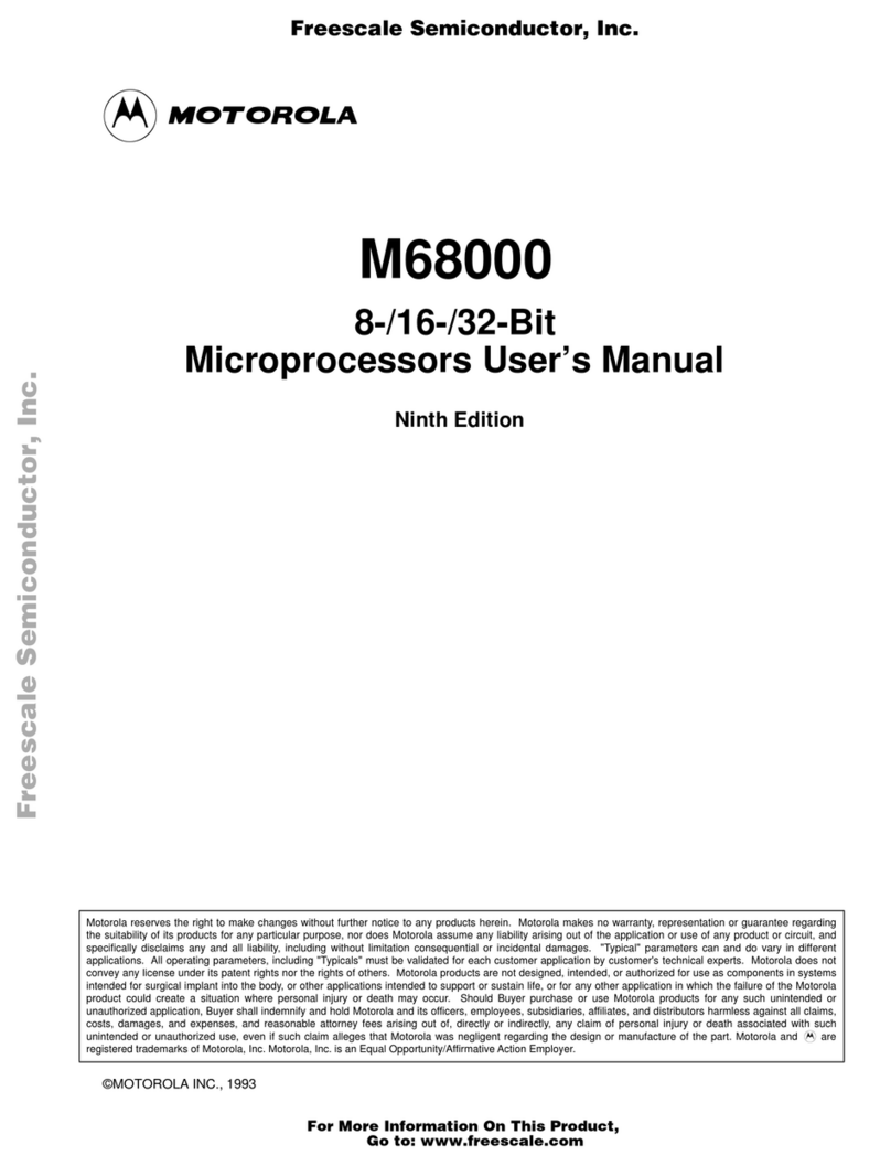 Motorola M68000 User manual