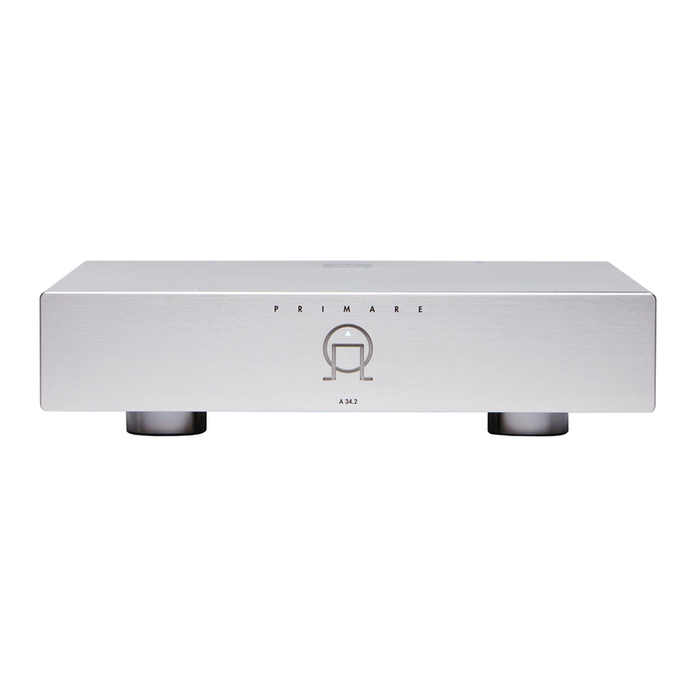 Primare A34.2 User manual