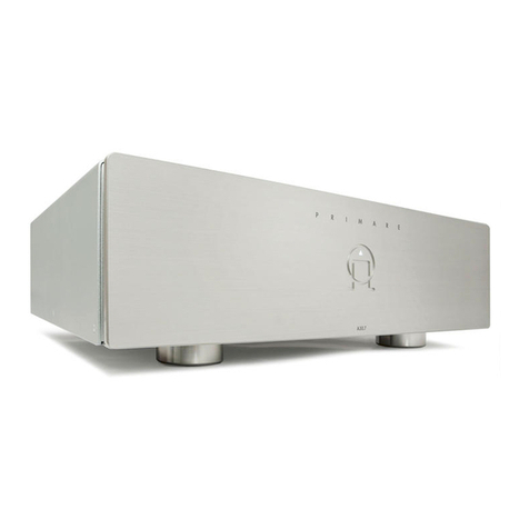 Primare A30.7 User manual