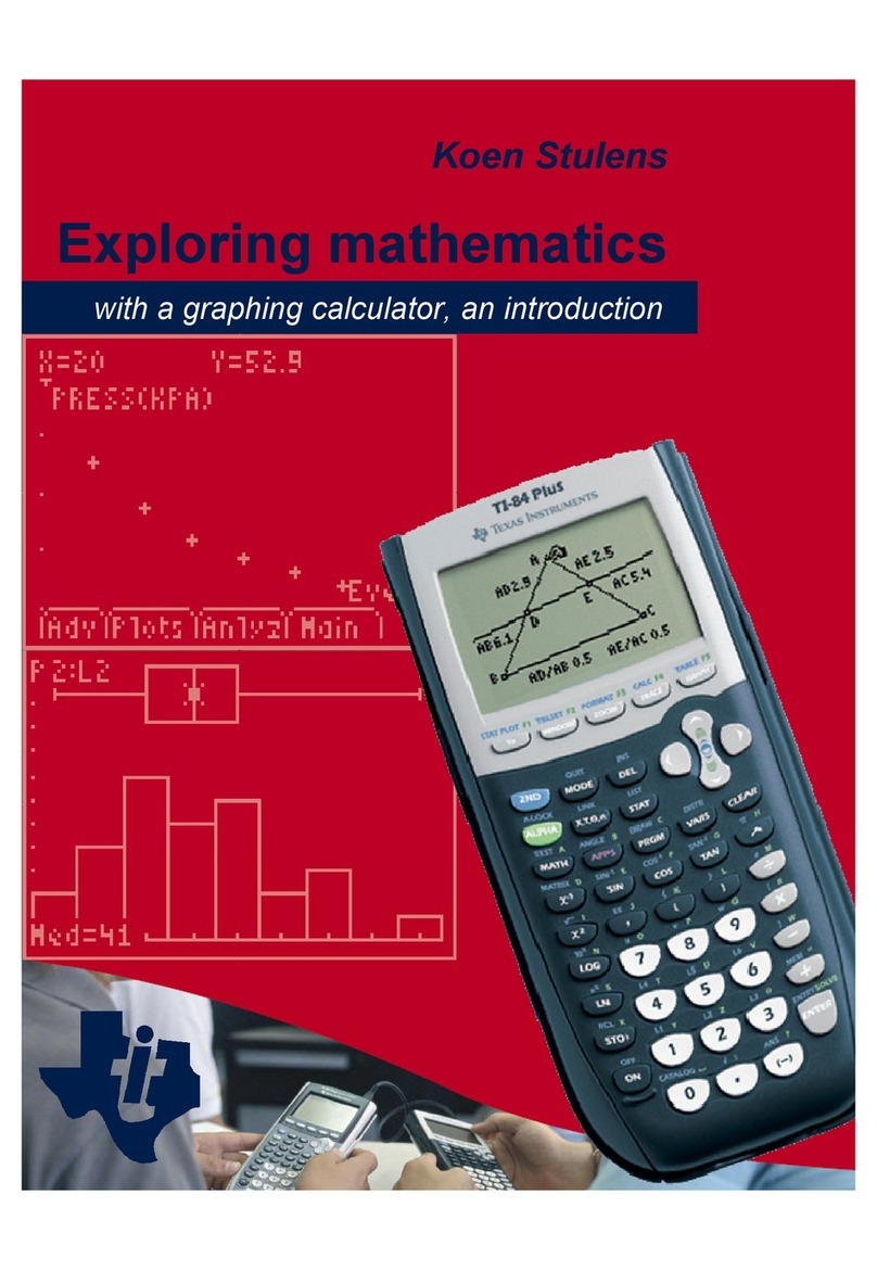 Texas Instruments TI-84 - Plus - Edition Graphing Calculator User manual