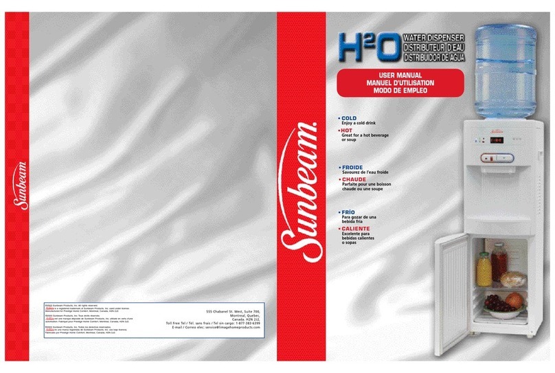 Sunbeam 168 User manual