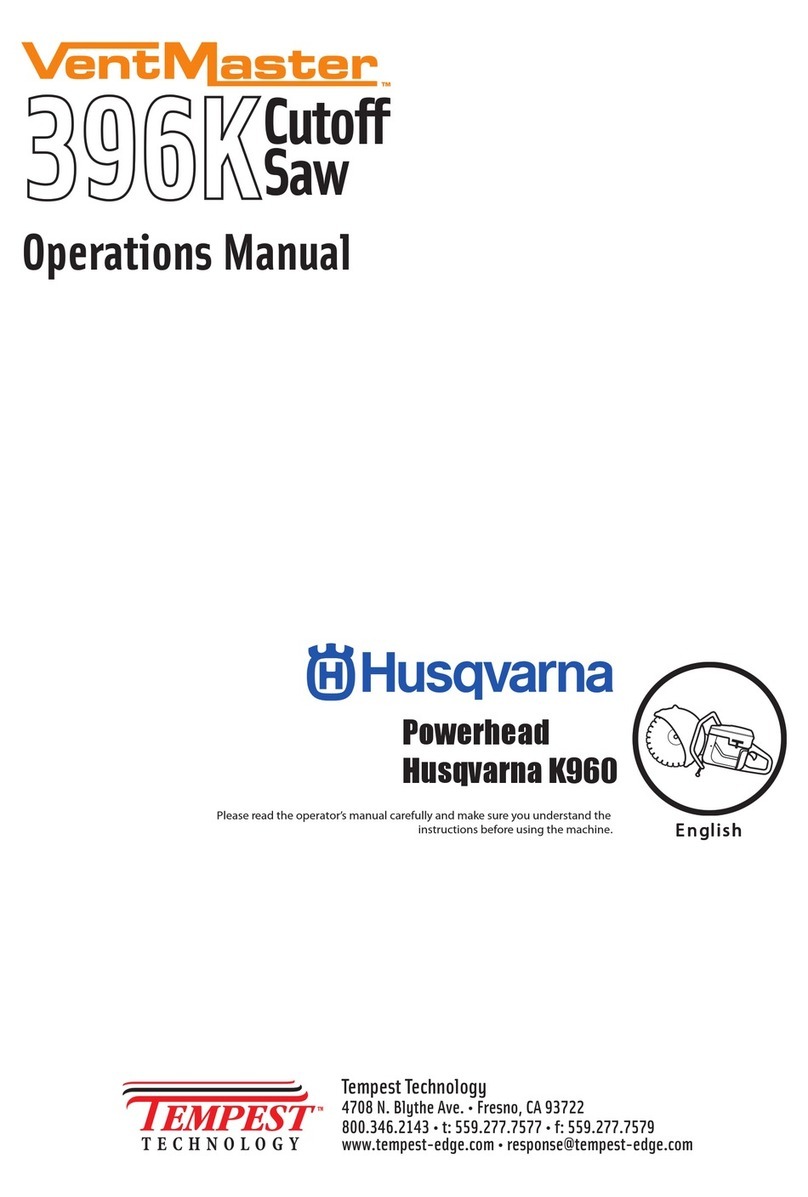Tempest 396K Operation manual
