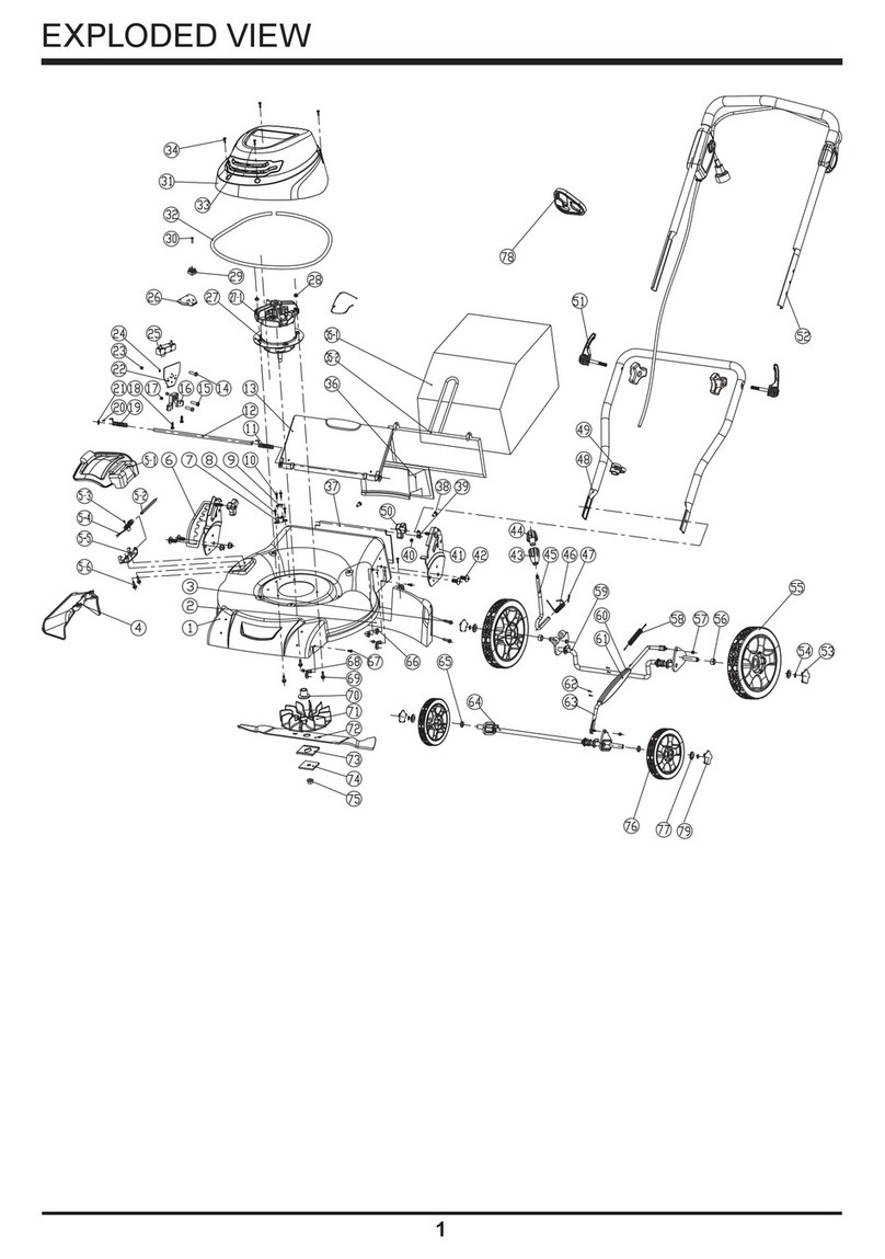 Weed Eater WE20C parts list