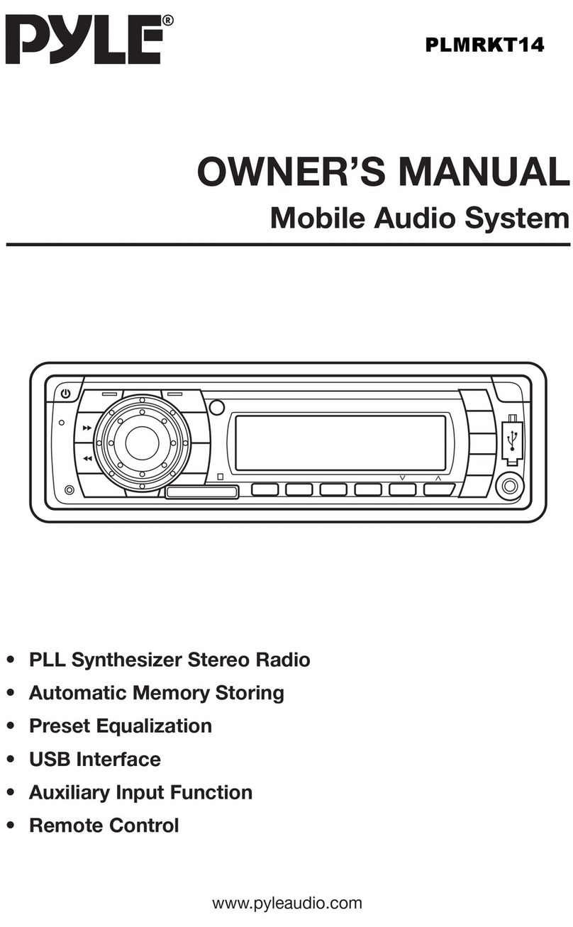 Pyle PLMRKT14BK owner's manual