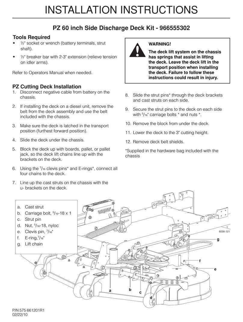 Husqvarna PZ 60P User manual