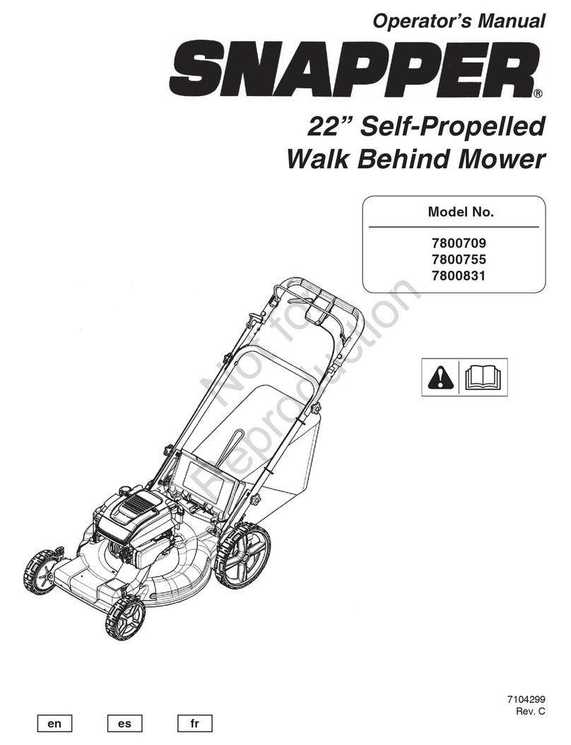 Snapper S22675 User manual
