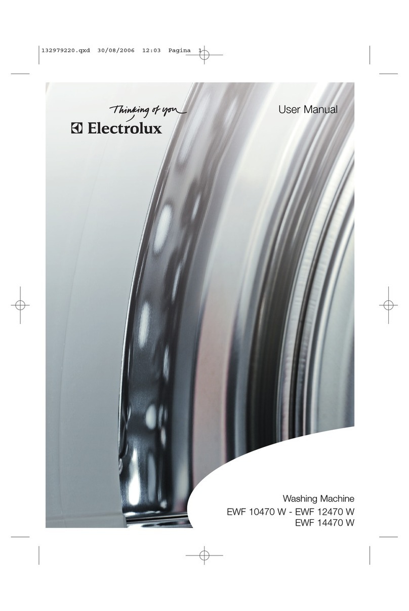 Electrolux EWF 14470 W User manual