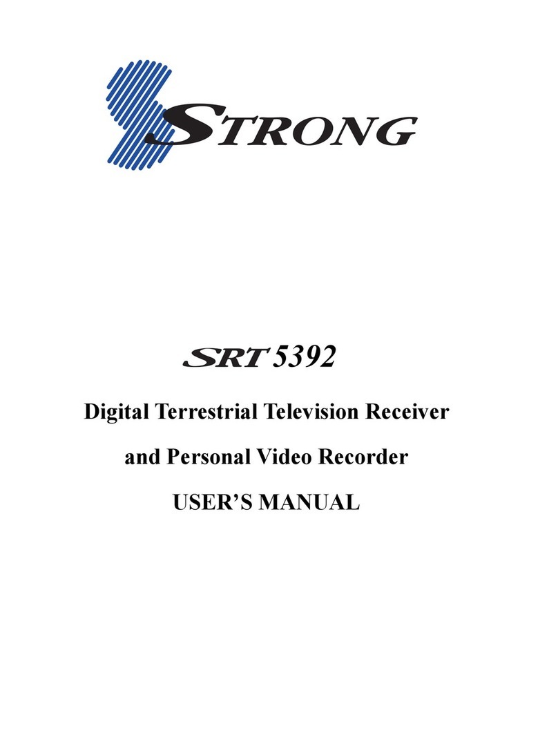 Strong SRT 5392 User manual Strong SRT 5392 User manual