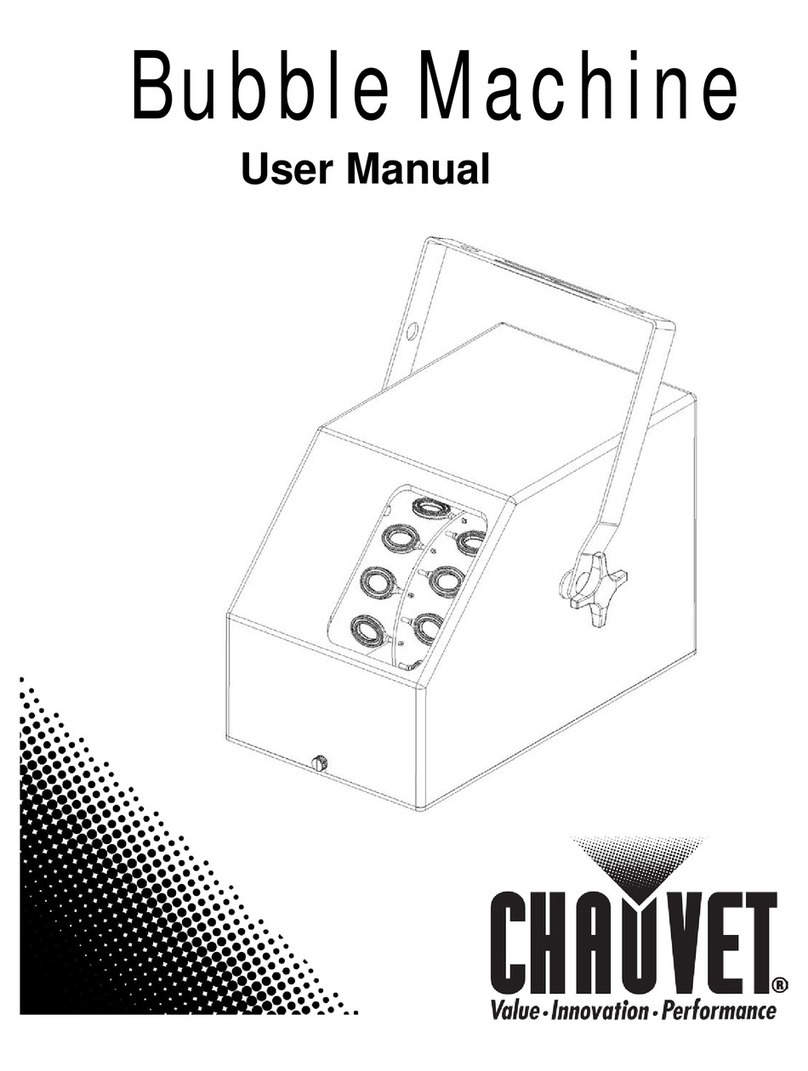 Chauvet B-250 user manual