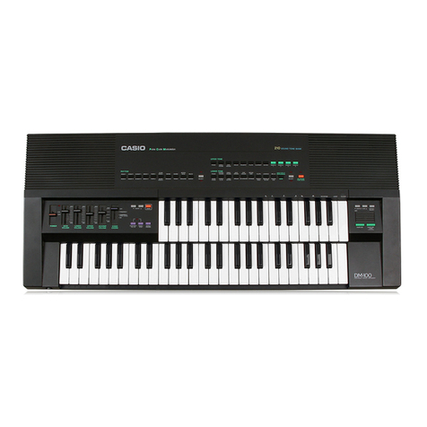 Casio DM-100 User manual