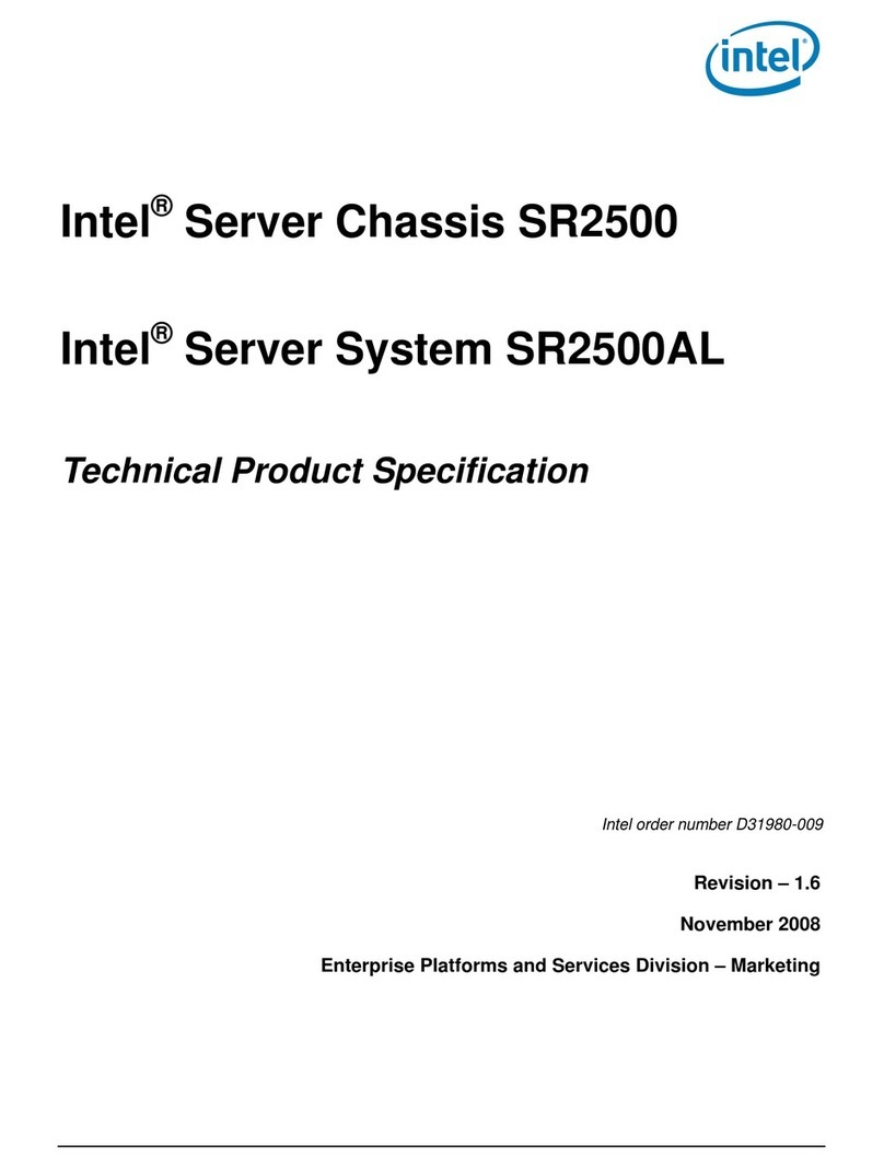 Intel SR1500 - AXXMINIDIMM DDR-2 RAID Controller Cache... manual