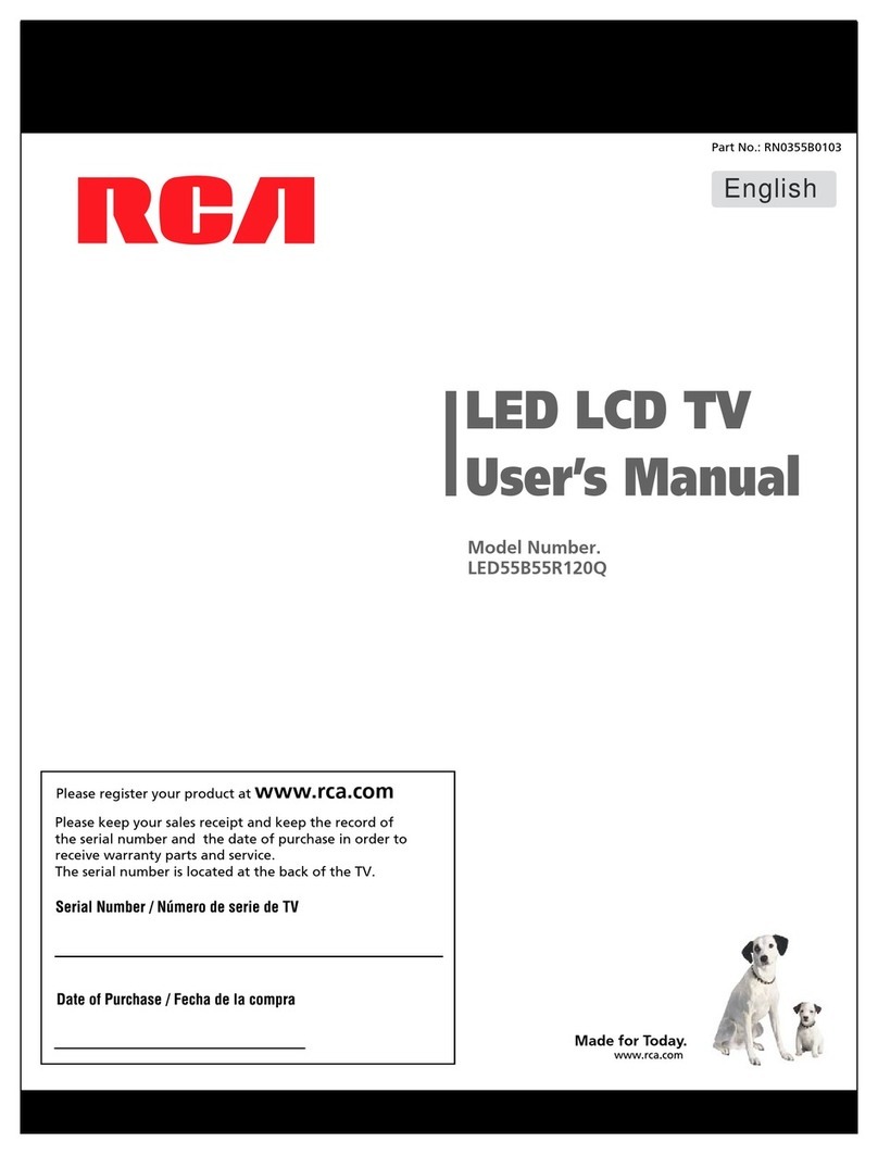 RCA LED55B55R120Q User manual