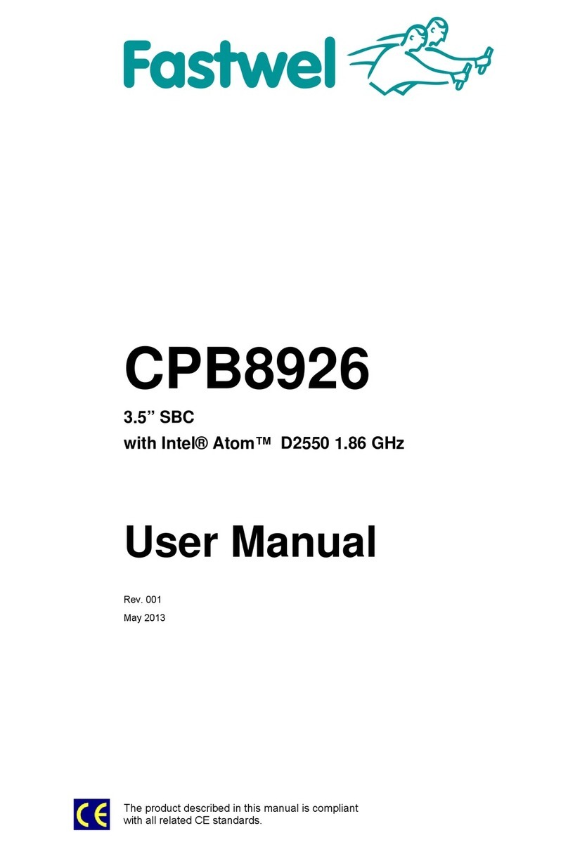 Fastwel CPB8926 user manual
