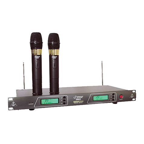 Pyle PDWM2550 User manual Pyle PDWM2550 User manual