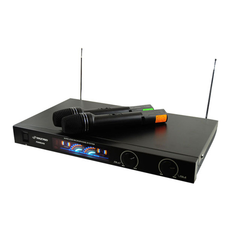 Pyle Pro PDWM2450 User manual Pyle Pro PDWM2450 User manual