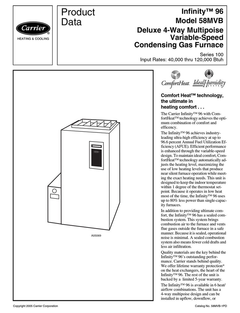 Carrier 58MVB Series Operation manual