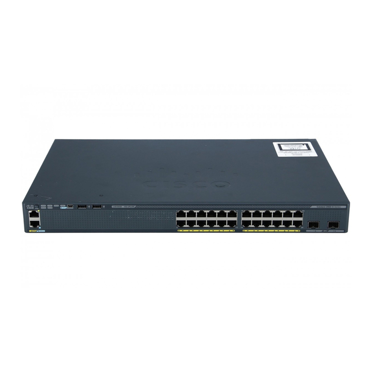 Cisco Catalyst 2960X-48FPD-L Manual