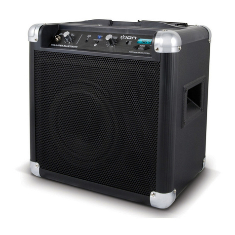 ION TAILGATER BLUETOOTH User manual