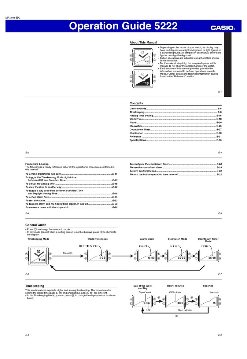 Casio 5200 User manual