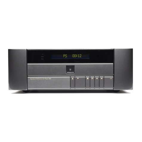 Meridian 808.3 User manual