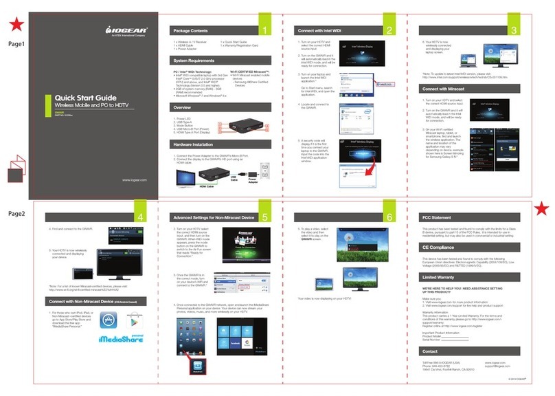 IOGear GWAVR User manual
