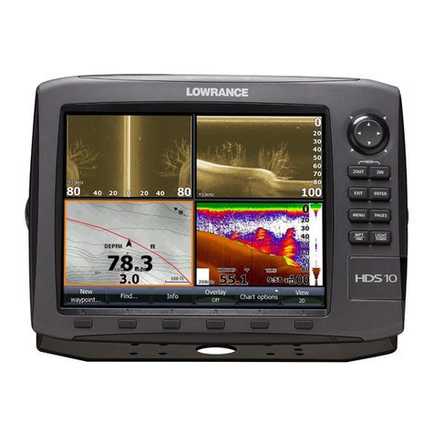Lowrance HDS-8 Operation manual