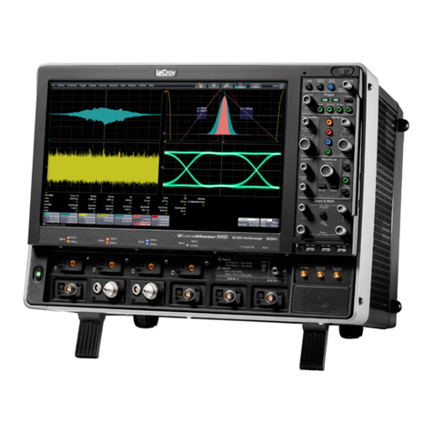 LeCroy WaveMaster 8 Zi Parts list manual LeCroy WaveMaster 8 Zi Parts list manual