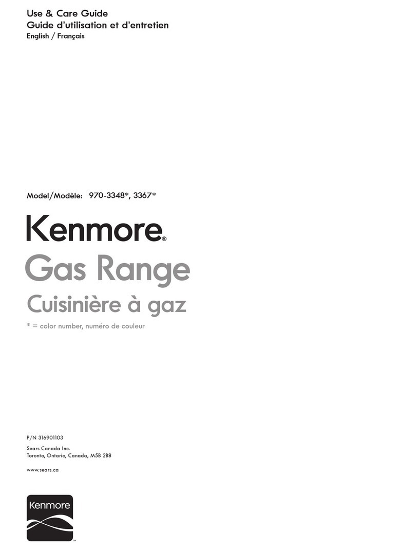 Kenmore 970-3348 Series Use & care guide