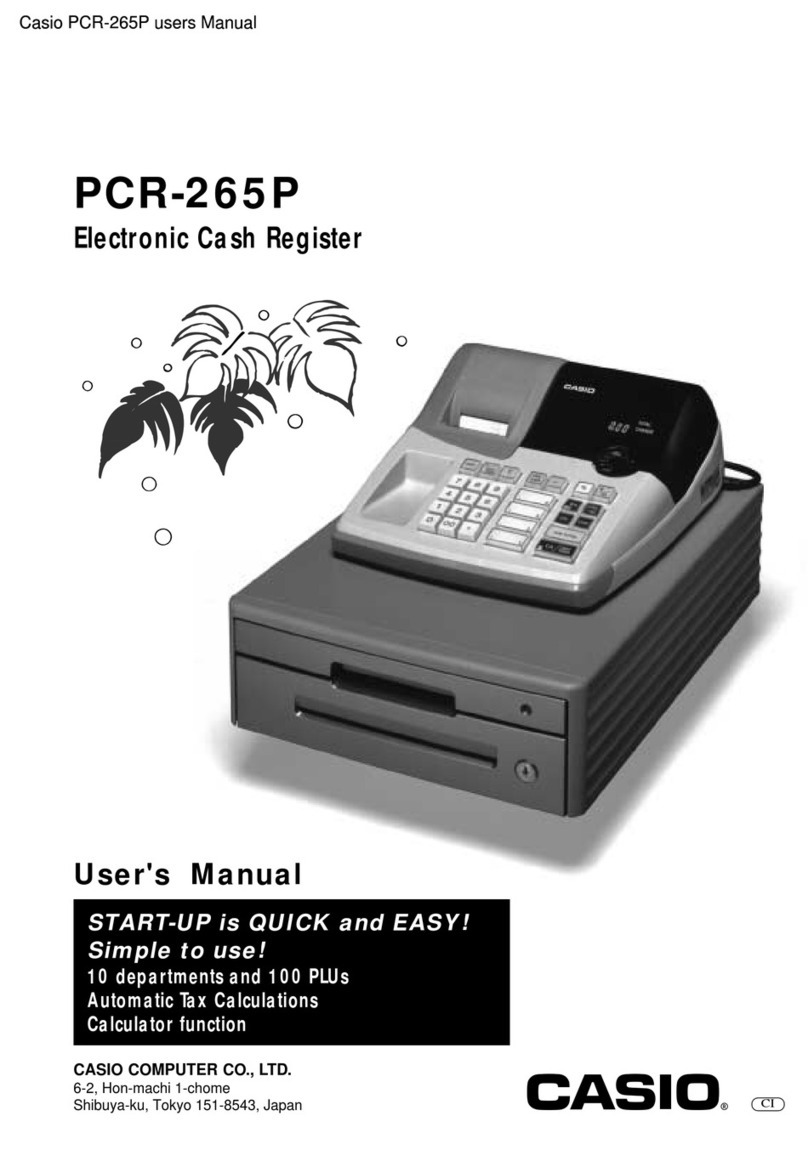 Casio PCR-265P user manual
