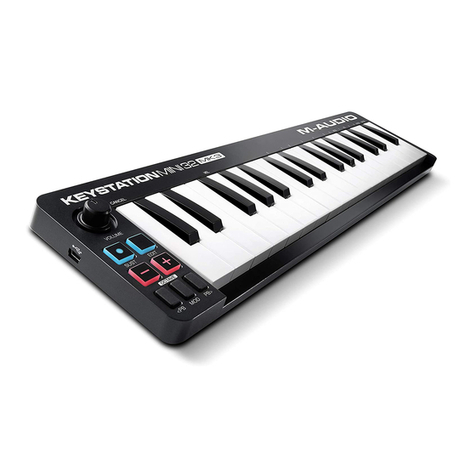 M-Audio Keystation Mini 32 User manual