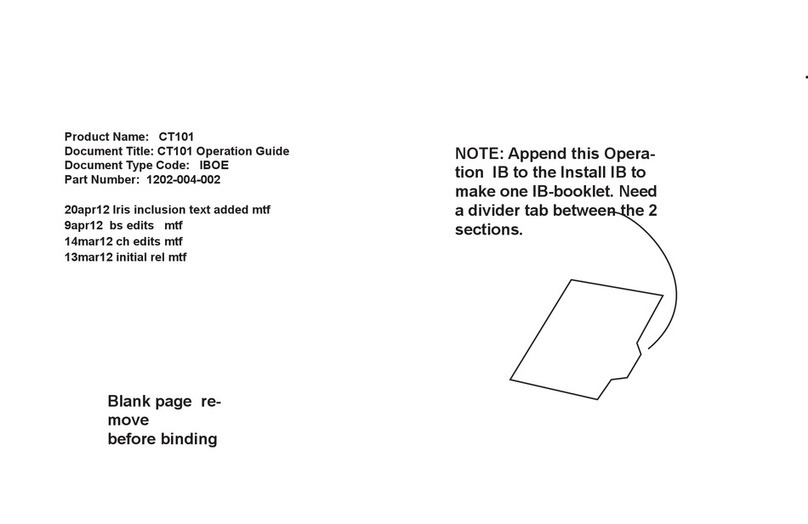 Radio Thermostat CT101 User manual