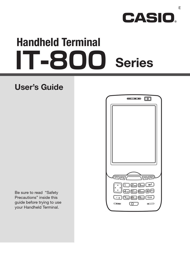 Casio IT-800 Series user guide