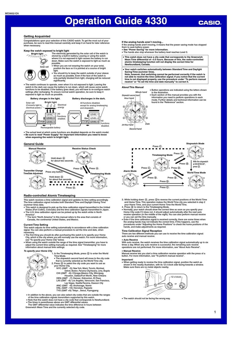 Casio 2641272 User manual Casio 2641272 User manual