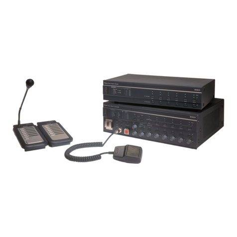 Bosch Plena Power Amplifier User manual