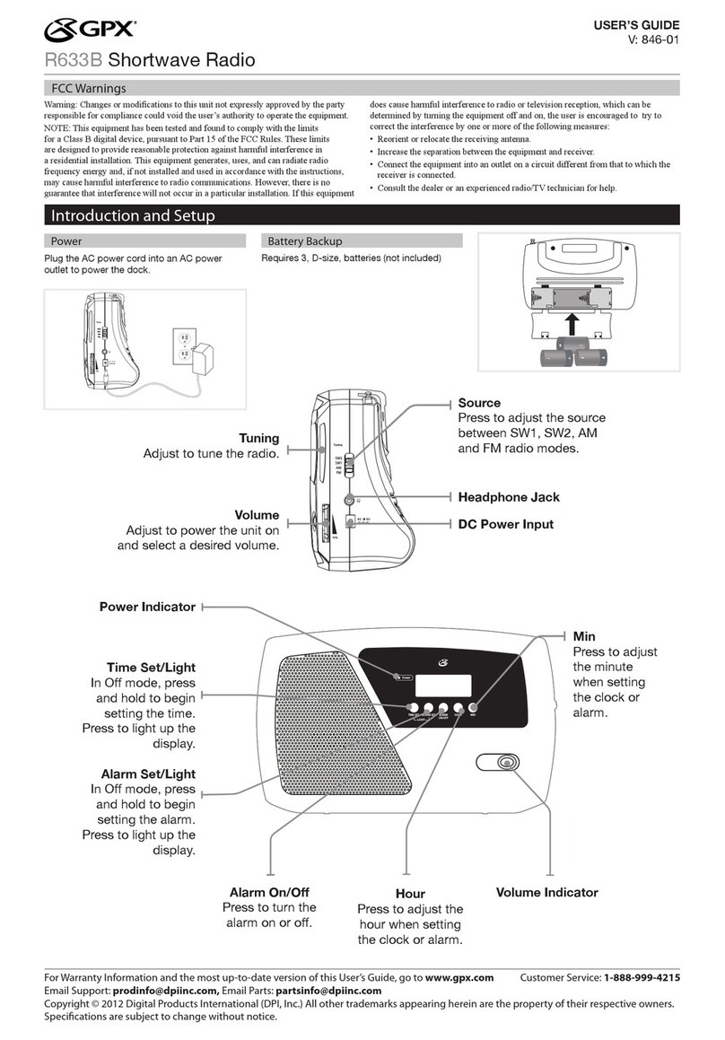 GPX R633B user guide