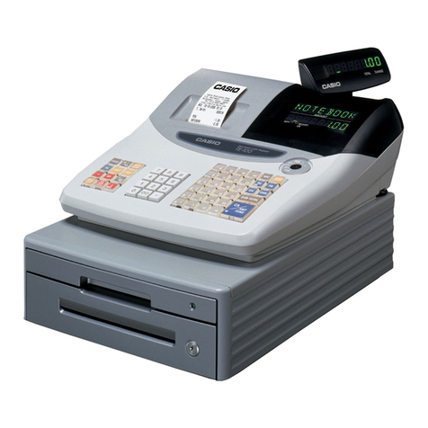 Casio TE-100 User manual Casio TE-100 User manual
