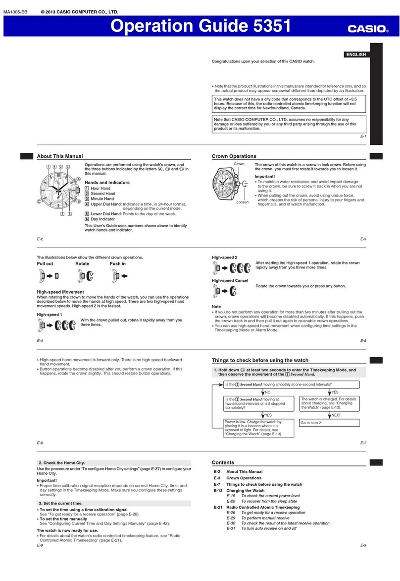Casio 5351 User manual Casio 5351 User manual